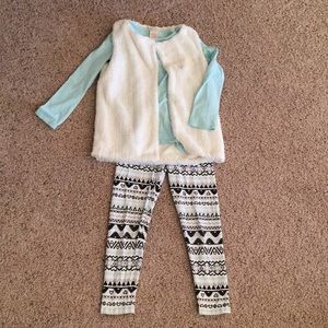 3 pieces legging set